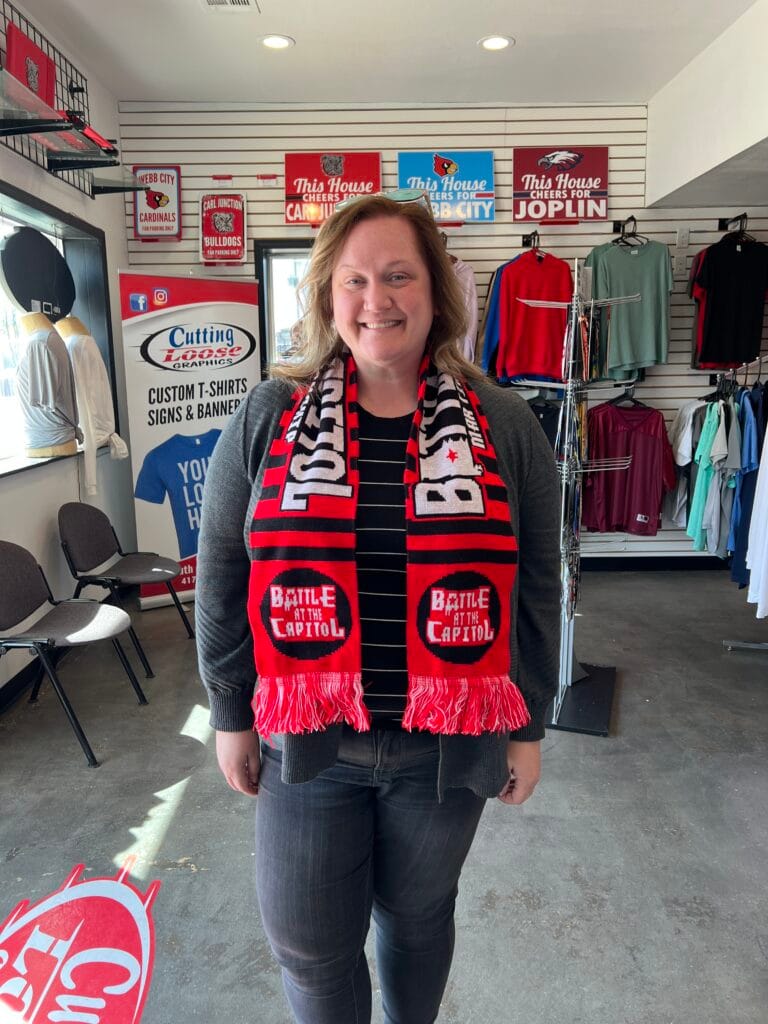 Battle at the Capitol Custom Scarf