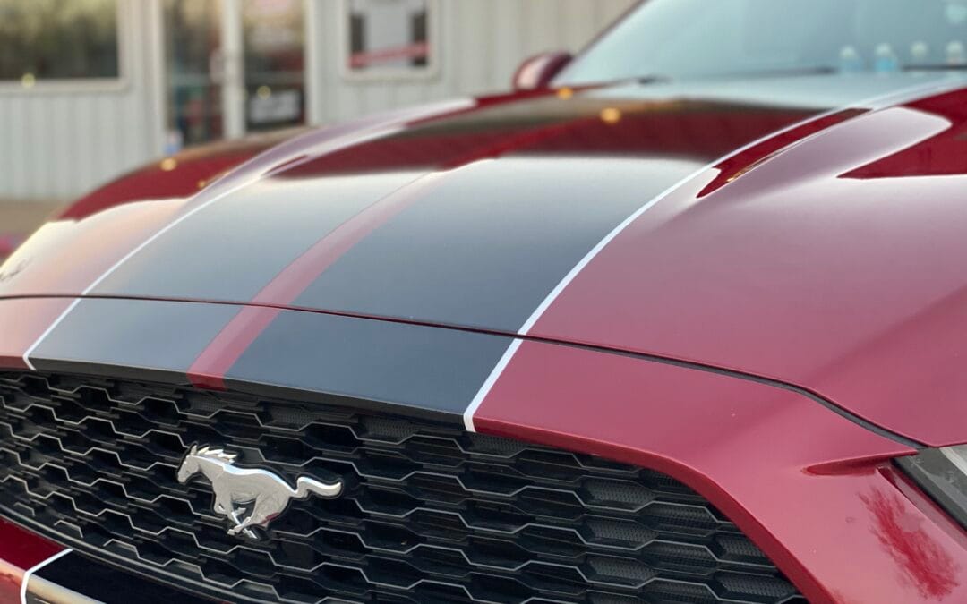 Custom Racing Stripes for a Mustang That Stands Out