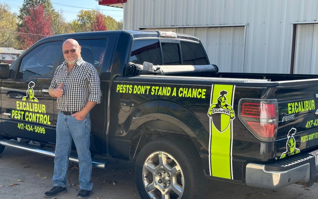 Rolling Proof of Pest Control Power: Excalibur’s Branded Truck