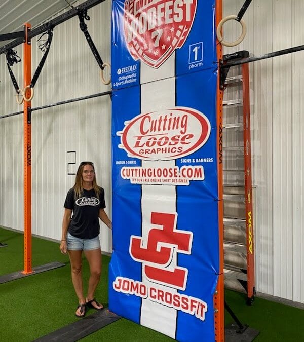 Strong Banners for Strong Brands – JOMO CrossFit + Cutting Loose