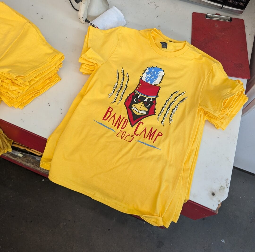 Webb City Band Camp 2026 Screen Printed Shirt