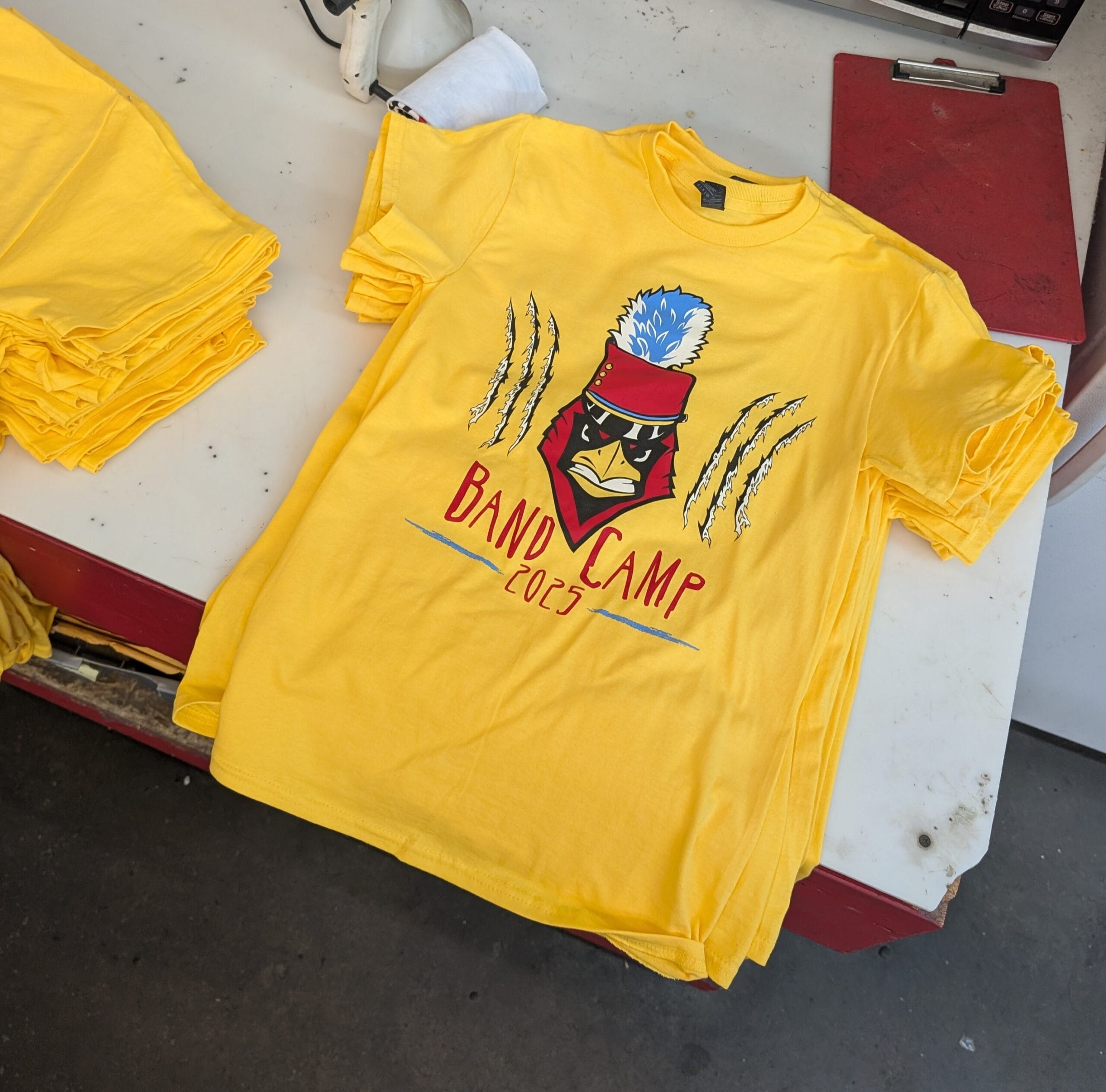 Webb City Band Camp 2026 Screen Printed Shirt Webb City Band Camp 2026 Screen Printed Shirt