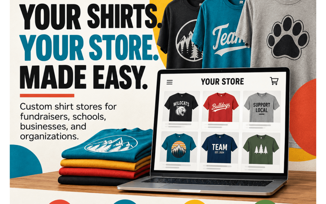 Your Shirts. Your Store. Made Easy.